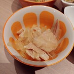 robatayakinikutaishuusakabagokan - お通し 380円　酢モツ