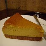 やなか珈琲店 - キャラメルチーズケーキ