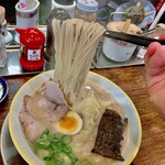 大砲ラーメン - 細麺