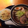 食楽厨房 - ラーメン半炒飯