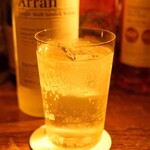 カルーソー - Arran Barrel Reserve Single Malt のダブルのハイボール