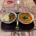 陳麻家 - 坦々麺と陳麻飯のハーフセット('20/06/15)