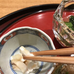 日本料理 太月 - フルコース１６５００円。八寸。うるか。見た目からして、私の知っている「うるか」ではありません(^_^;)
      旨味たっぷりで、とーっても美味しかったです（╹◡╹）（╹◡╹）