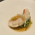 イチリン ハナレ - 金目鯛と空芯菜をナンプラーソースで