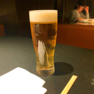 兜 - 生ビールは480円