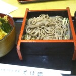 そば徳 - 穴子丼セット1067円