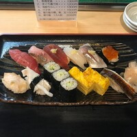 東銀座 江戸銀 - 握り寿司定食（税込み１５００円）
