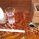 並木藪蕎麦 - 次は焼海苔と樽酒