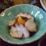 寿しと釜飯 桂馬 - 酢蛸（画像がぼけています）