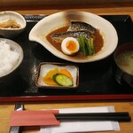 魚六 - 「鯖の味噌煮定食」　