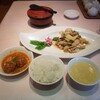 天外天 - ランチ 帆立貝と真鯛のXO醤炒め