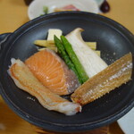 Ebina Koura Honten - 陶板焼き