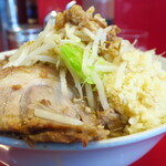 ラーメン二郎 - ラーメン小＋ニンニク多め