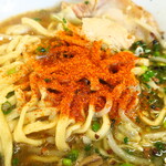 ラーメン二郎 - 一味投下～♪