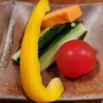 Sumibiyaki Tori Totoya - 美味しい野菜