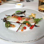 市場厳選本日のお魚と旬のお野菜の一皿