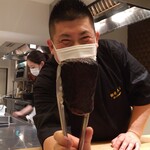 銀座 大石 - (*ﾉωﾉ)