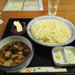 ゆずの庄 - 肉汁うどん（麺はさぬき）