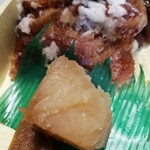 蒲田鳥久 - じゃがいも断面　これ断面ですよ　味しみしみ