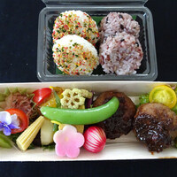 銀座治作 - 飛騨牛ハンバーグ弁当1100円