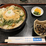 Inaniwa udon enjiyuan - 私の頼んだ「山菜冷やし（稲庭うどん）」！！