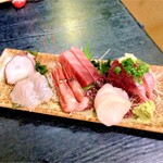 十八番 - ちょい刺し盛り。