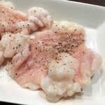 炭火焼肉ふじた - ホルモンはプルプルです。