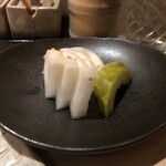 焼鳥 おみ乃 - 漬物