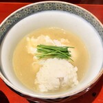 銀座 しのはら - ハモと伊勢海老の煮物