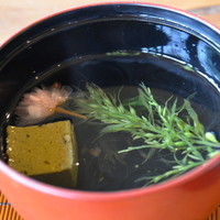 伊豆高原 城ケ崎温泉 花吹雪 - 吸い物