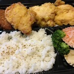 蕎麦しゃぶ総本家浪花そば - とり天弁当