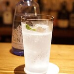 Bar柿沼 - Gin Mare のジントニック