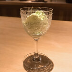 富小路 やま岸 - 木の芽ミルクアイス