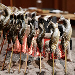 天然郡上鮎塩焼き