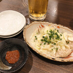 三ツ矢堂製麺 - 【粗びきワンタン皿 ¥480(税込)】