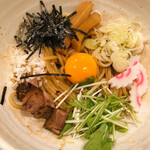 三ツ矢堂製麺 - 【和えそば(並) ¥830(税込)】