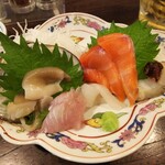 金町製麺 - 刺身盛