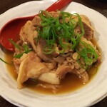 金町製麺 - 肉豆腐　400円