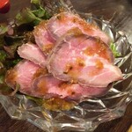 金町製麺 - ローストビーフ　400円