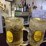 金町製麺 - メガハイボール