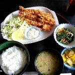 かわい寿司 - 料理写真:エビフライ定食