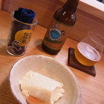 ら すとらあだ - 自家製豆腐、志賀高原ビール（2012.5.28）