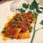 エミリア - じゃがいものラビオリを猪のラグーソース