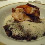 レ セゾン - 12.5ブルターニュ産オマール海老のココット焼き モリーユ茸を添えて