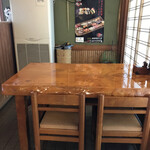 寿し秋 - ４人テーブル席