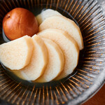 長芋の梅炊き
