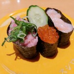スシロー - 軍艦3貫盛り 100円