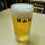 Ryouzampaku - 樽生ビール 550円