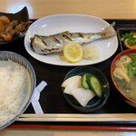 くり山 - この日の焼魚定食
