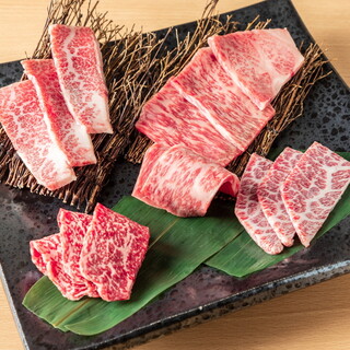 本日の盛り合せ（A5メス牛）